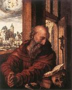 HEMESSEN, Jan Sanders van St Jerome af oil